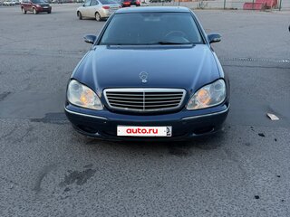 1999 Mercedes-Benz S-Класс 320 IV (W220), синий, 665000 рублей, вид 4