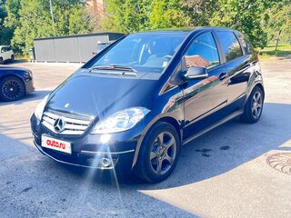 2012 Mercedes-Benz A-Класс 180 II (W169) Рестайлинг, чёрный, 605000 рублей, вид 1