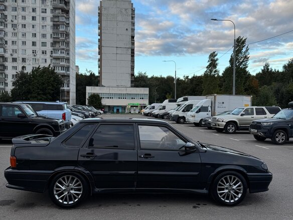 2008 Lada (ВАЗ) 2115, чёрный, 168000 рублей - вид 5