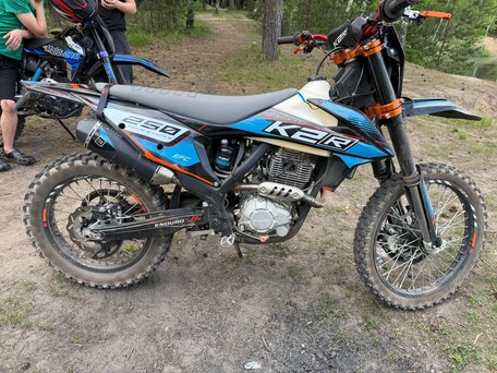 2025 K2R 250 EFC, синий, 130000 рублей, вид 3