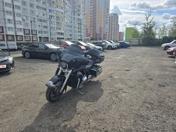 2010 Harley-Davidson Electra Glide, чёрный, 1050000 рублей - вид 12