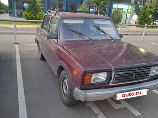 2005 Lada (ВАЗ) 2107, пурпурный, 95000 рублей, вид 3