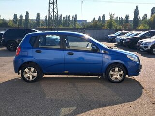2008 Chevrolet Aveo I Рестайлинг, голубой, 215000 рублей, вид 4