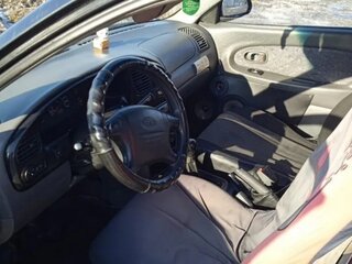 2007 Kia Spectra I Рестайлинг 2, чёрный, 230000 рублей, вид 4