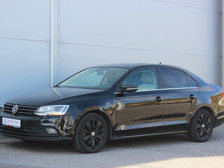 2016 Volkswagen Jetta VI Рестайлинг, чёрный, 897000 рублей, вид 5
