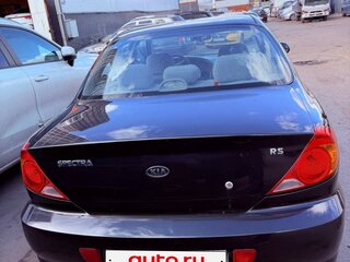 2008 Kia Spectra I Рестайлинг 2, чёрный, 305000 рублей, вид 5
