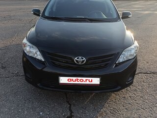 2011 Toyota Corolla X (E140, E150) Рестайлинг, чёрный, 990000 рублей, вид 2