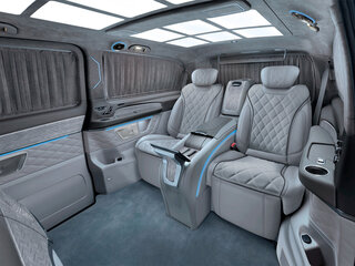2026 Mercedes-Benz V-Класс Extra Long 300 d экстра длинный III (W447) Рестайлинг 2, чёрный, 39990000 рублей, вид 2