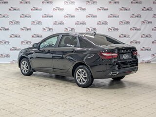 2024 Lada (ВАЗ) Vesta I Рестайлинг (NG), чёрный, 1289000 рублей, вид 4