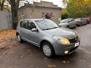 2011 Renault Sandero I, синий, 490000 рублей, вид 1