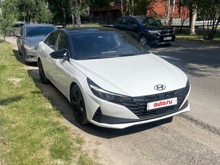 2022 Hyundai Elantra VII (CN7), белый, 2190000 рублей, вид 1