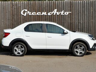 2019 Renault Logan Stepway II Рестайлинг, белый, 1060000 рублей, вид 4