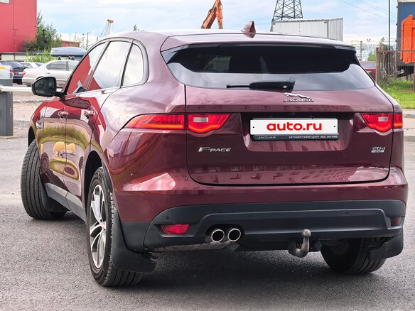 2016 Jaguar F-Pace I, красный - вид 6