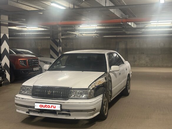 1996 Toyota Crown X (S150), белый, 450000 рублей - вид 2