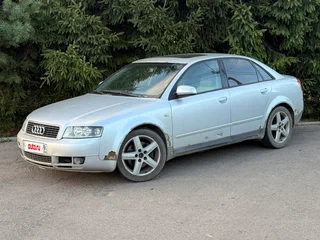 2002 Audi A4 II (B6), серебристый, 340000 рублей, вид 1