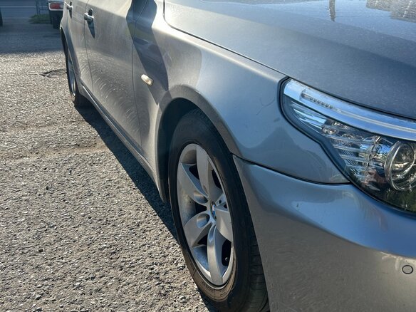 2008 BMW 5 серии 525i V (E60/E61) Рестайлинг, серый, 1300000 рублей - вид 18