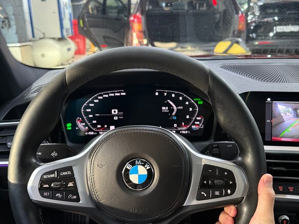 2019 BMW 3 серии 330i xDrive VII (G2x), красный, 3055000 рублей - вид 9