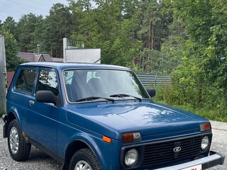 2013 Lada (ВАЗ) 2121 (4x4) I Рестайлинг, синий, 330000 рублей, вид 2