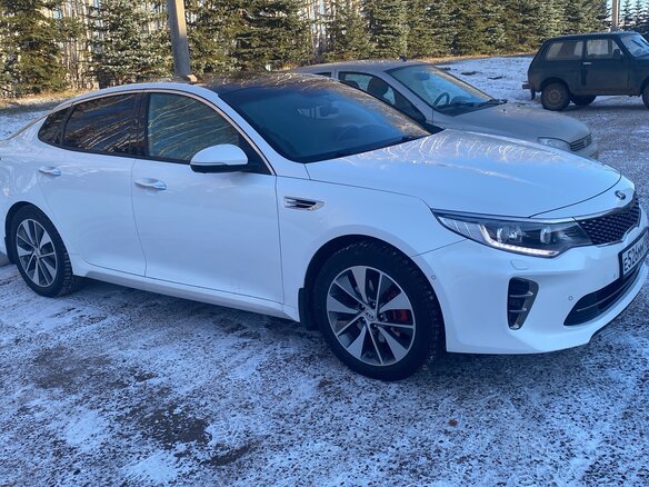2017 Kia Optima IV, белый, 1600000 рублей - вид 5