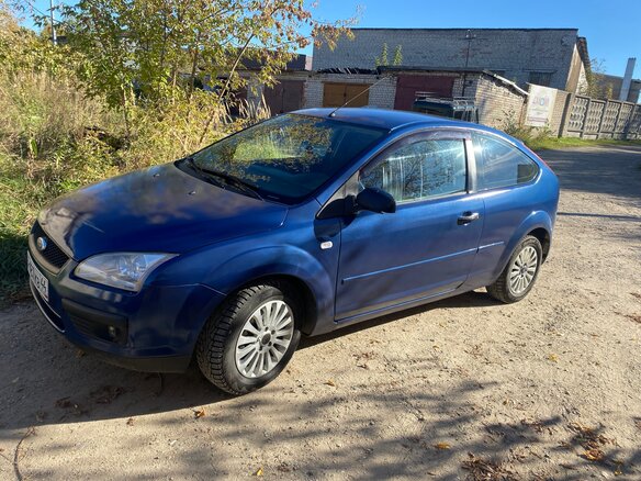 2007 Ford Focus II, синий - вид 1