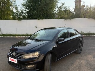 2016 Volkswagen Polo V Рестайлинг, чёрный, 900000 рублей, вид 5