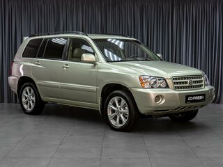 2002 Toyota Highlander I (XU20), жёлтый, 1059000 рублей, вид 1