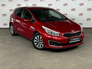 2016 Kia Ceed II Рестайлинг, красный, 1049000 рублей, вид 1
