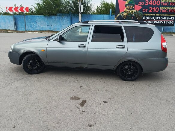 2010 Lada (ВАЗ) Priora I, серый, 170000 рублей - вид 5