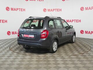 2018 Lada (ВАЗ) Granta I Рестайлинг, серый, 569000 рублей, вид 5