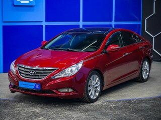 2012 Hyundai Sonata VI (YF), пурпурный, 1070000 рублей, вид 2