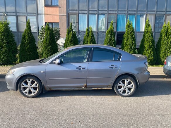 2005 Mazda 3 I (BK), серый, 260000 рублей - вид 8