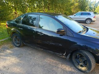 2009 Ford Focus II Рестайлинг, чёрный, 260000 рублей, вид 3