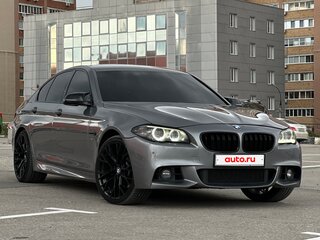 2014 BMW 5 серии 528i xDrive VI (F10/F11/F07) Рестайлинг, серый, 1900000 рублей, вид 2