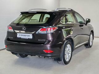 2013 Lexus RX 270 III Рестайлинг, коричневый, 2299000 рублей, вид 5