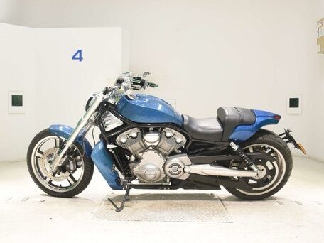 2009 Harley-Davidson V-Rod Muscle, голубой, 924000 рублей, вид 1