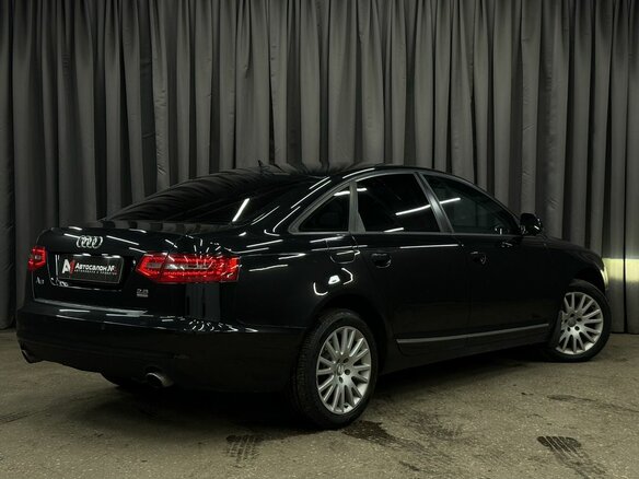 2009 Audi A6 III (C6) Рестайлинг, чёрный - вид 3