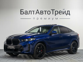2026 BMW X6 40d III (G06) Рестайлинг, синий, 17990000 рублей, вид 1