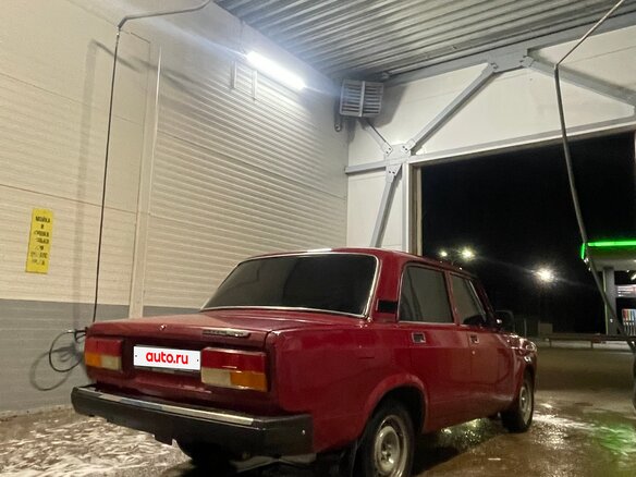 2007 Lada (ВАЗ) 2107, пурпурный, 170000 рублей - вид 5