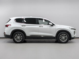 2019 Hyundai Santa Fe IV, белый, 2600000 рублей, вид 4