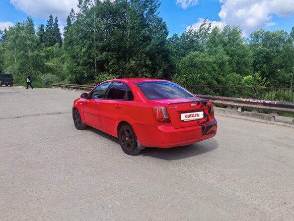 2007 Chevrolet Lacetti I, красный, 365000 рублей - вид 7