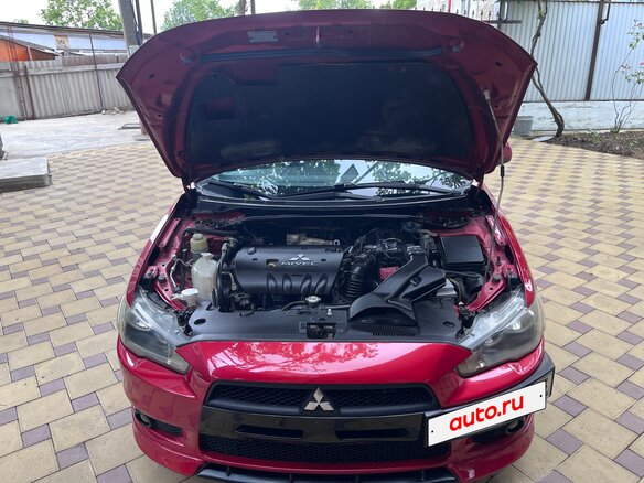 2007 Mitsubishi Lancer X, красный, 1280000 рублей - вид 16