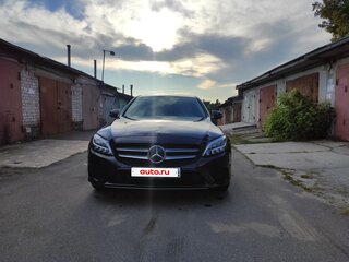 2019 Mercedes-Benz C-Класс 180 IV (W205) Рестайлинг, синий, 3050000 рублей, вид 2