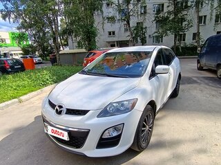 2011 Mazda CX-7 I Рестайлинг, белый, 1000000 рублей, вид 1
