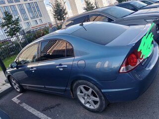 2008 Honda Civic Hybrid VIII, синий, 495000 рублей, вид 3