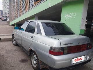 2002 Lada (ВАЗ) 2110, серебристый, 90000 рублей, вид 4