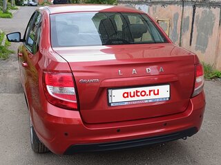 2022 Lada (ВАЗ) Granta I Рестайлинг, красный, 740000 рублей, вид 4