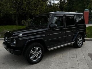 2008 Mercedes-Benz G-Класс 500 II (W463) Рестайлинг 2, чёрный, 3450000 рублей, вид 1