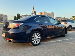 2011 Mazda 6 II (GH) Рестайлинг, синий, 1100000 рублей, вид 4