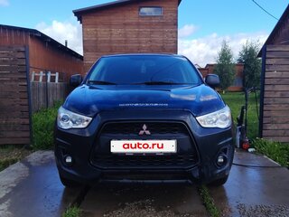 2012 Mitsubishi ASX I Рестайлинг, чёрный, 750000 рублей, вид 1