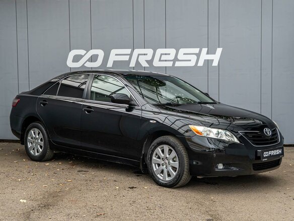 2008 Toyota Camry VI (XV40), чёрный